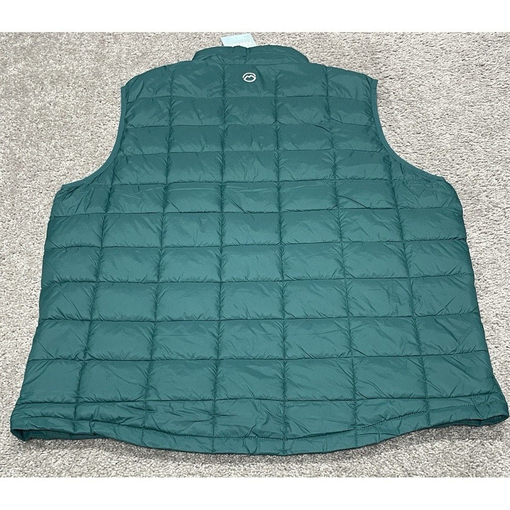 Magellan Outdoors Vest Mens XXL Green Lost Pines Puffer Quilted Outdoor Hiking - Picture 7 of 10